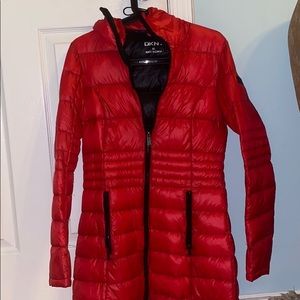 Women’s red jacket